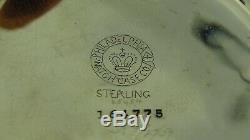 Antique Railroad 992 Hamilton sterling silver pocket watch/21 jewels/5 position