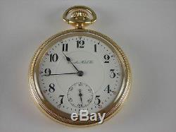 Antique Rare 16s Hamilton 990 16s 21 jewels pocket watch. Serviced! Made 1903