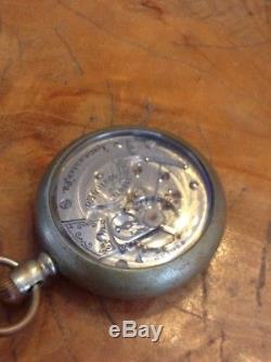 Antique Rare HAMILTON Watch Co. Pocket Watch Skeleton, Working, NO RESERVE