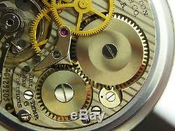 Antique all original 16s Hamilton 4992B Navigational pocket watch 1950. 22 jewel