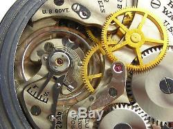 Antique all original 16s Hamilton 4992B Navigational watch, excellent condition