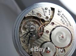 Antique all original 16s Hamilton 992B WW2 US Army pocket watch made 1943