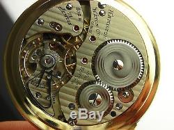 Antique early 16s Hamilton 992B Railway Special pocket watch 1940 21j high grade