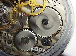 Antique original Hamilton 16s 4992B Navigational WW2 pocket watch made 1942. 22j