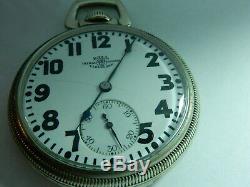 BALL Hamilton Pocket Watch Official Railroad Standard 21jewels 16 size
