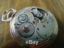 Ball 16s Pocket Watch / Hamilton 23 Jewels, Ball Case and professionally