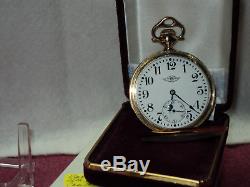 Ball Hamilton 999 High Grade Pocket Watch, 20th Century Case 21 Jewel