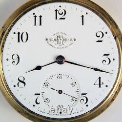 Ball Hamilton Kendrick's Sons Louisville Rare Agent Marked 17j 18s Pocket Watch