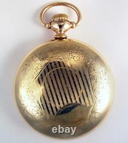 Ball Hamilton Kendrick's Sons Louisville Rare Agent Marked 17j 18s Pocket Watch