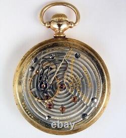 Ball Hamilton Kendrick's Sons Louisville Rare Agent Marked 17j 18s Pocket Watch