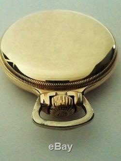 Ball Railroad 999p 21 Jewel Pocket Watch Adj 5 Pos Manufactured By Hamilton 1924