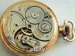 Ball Railroad 999p 21 Jewel Pocket Watch Adj 5 Pos Manufactured By Hamilton 1926