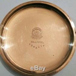 Ball official standard 16S. Hamilton 21 jewel (1925) 14K. Gold filled ball model