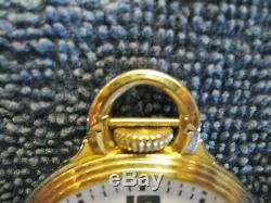 Beautiful 16s 1938 21j 992e (elinvar) Hamilton Bar over Crown pocket watch