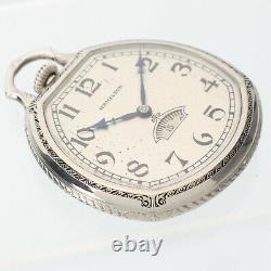 Beautiful Hamilton 912 Secometer Van Buren Pocket Watch Running Gold Filled Rare