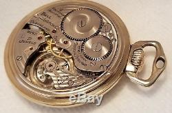 Beautiful original 16s Hamilton 21j 999B ball pocket watch