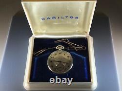 Boxed Hamilton 12 sz with Chain Excellent Condition