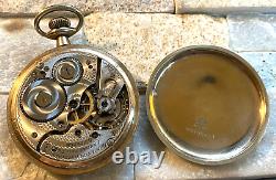 C. 1916hamilton16 Sizecal. 97417 Jewelornate Caseopen Face Pocket Watch