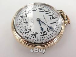 C1943 Hamilton, Grade 992b, 16s 21j 10k G/f Pocket Watch Working Order