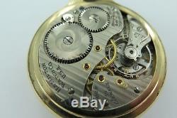 C1949 Hamilton Railway Special 992b 21j 10k Gold Filled Pocket Watch Working