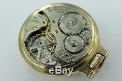 C1949 Hamilton Railway Special 992b 21j 10k Gold Filled Pocket Watch Working