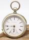 Canada Watch Co. 110881 Men's Key Wind Pocket Watch 56.7mm For Repair (pwb)