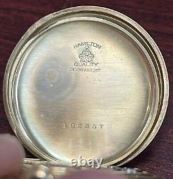 Circa 1920 Hamilton Grade 920, 23 Jewel High Grade Pocket Watch. TJ195