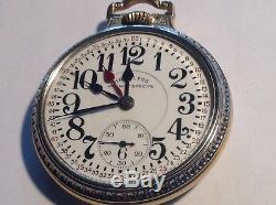 Early 1940 Hamilton 992B Railroad Pocket Watch