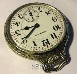 Early Hamilton 16 size Pocket Watch 23 Jewel Model 950 Model 3 1912