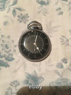Elgin 15 Jewel Pocket Stopwatch Type A-8. Also Have Hamilton Watch Co. Military