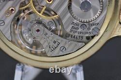 Estate 1951 Hamilton Grade 992B Railway Special 10KGF Pocket Watch 21j 16s w Box