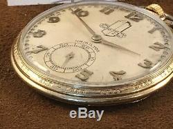 Excellent 1936 Hamilton 17J GF Pocket Watch PACKARD ASK THE MAN WHO OWNS ONE