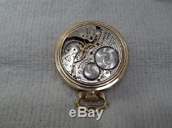 Excellent Serviced 1954 Ball-hamilton 999b, 16s, 21j, 6p+temp R. R. Pocket Watch