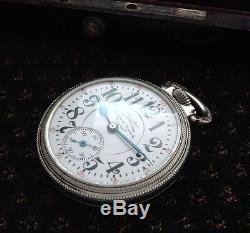 Exquisite Hamilton 992 Railroad Pocket Watch withExceedingly Rare Dial SERVICED