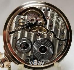 Fantastic near mint 16s 21j hamilton 992E pocket watch