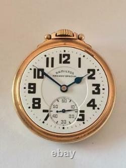 Fine Hamilton Railway Special With Double-sunk Dial 992b Movement