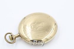 Gold 1913 Hamilton 21 Jewel 992 RAILROAD Grade Pocket Watch Mechanical USA 16s