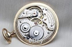 Gold 1918 Hamilton 21 Jewel 992 RAILROAD Grade Pocket Watch Mechanical USA 16s