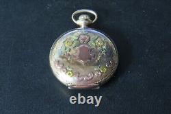Gold Plated Pocket Watch Tri Color. American Waltham Watch Co. Made1881 to 1882