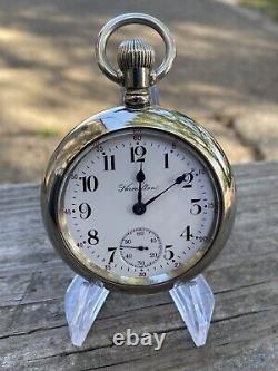 Gorgeous Hamilton Grade 940 18s 21j Mod 1 Railroad Gr Pocket Watch Serial 417781