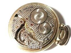 Great Hamilton 16sz 992B Railway Special pocket watch, 10k GF Hamilton case! Runs