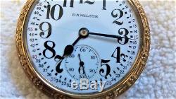 HAMILTON 16S RAIL ROAD WATCH 992B With MONTGOMERY DIAL