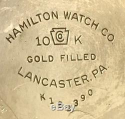 HAMILTON 21j GRADE 992B CASE MODEL A with BOX Circa 1948