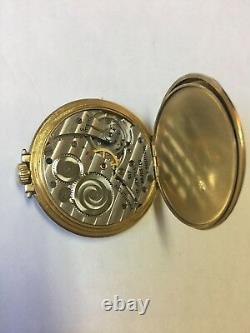 HAMILTON 917 Lancaster, PA 17J 14K Gold Filled USA Men's Pocketwatch beautiful