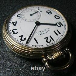 HAMILTON 950B RAILWAY SPECIAL High Grade Manual Winding Vintage Pocket Watch