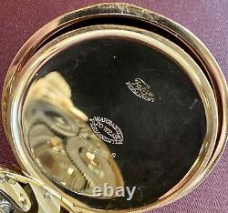 HAMILTON 950E 23J 6 Pos Model 3 Pocket Watch 1939 Half Hunter Case