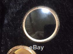HAMILTON 974 10k GOLD FILLED OPEN FACE 17J GREAT POCKET WATCH KEYSTONE CASE
