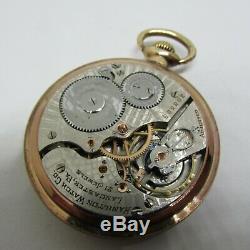HAMILTON 990 16s 21 Jewel RR Pocket Watch 1903 Gold Filled Case RUNS