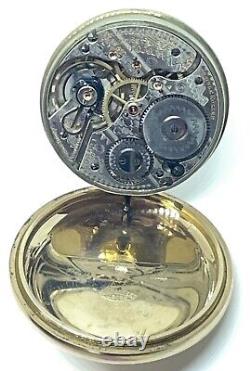 HAMILTON 992 POCKET WATCH 1913 21 Jewels 16s 5 Positions Runs