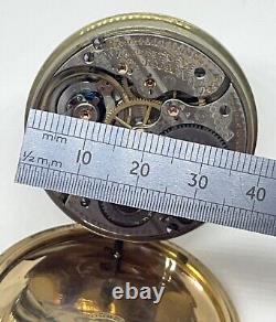 HAMILTON 992 POCKET WATCH 1913 21 Jewels 16s 5 Positions Runs